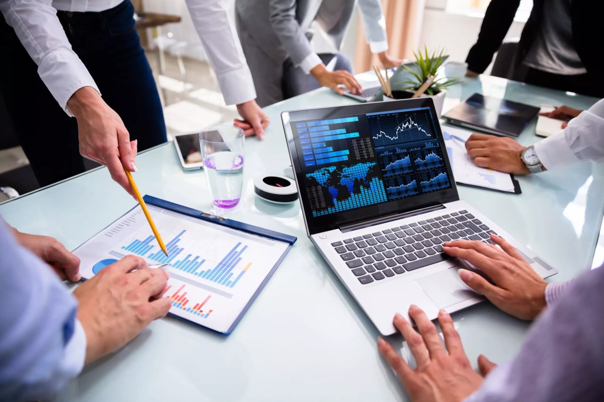 Blick auf den Forex-Spot-Handel