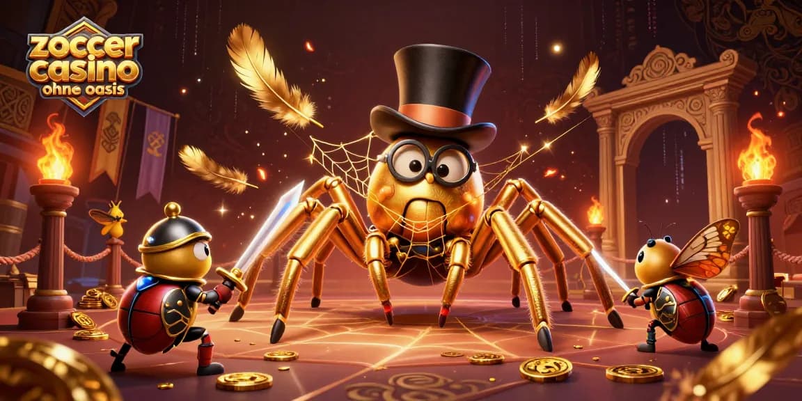 Zoccer Casino ohne Oasis: Erlebnis mit bunten Casino-Charakteren und Glücksspiel-Elementen