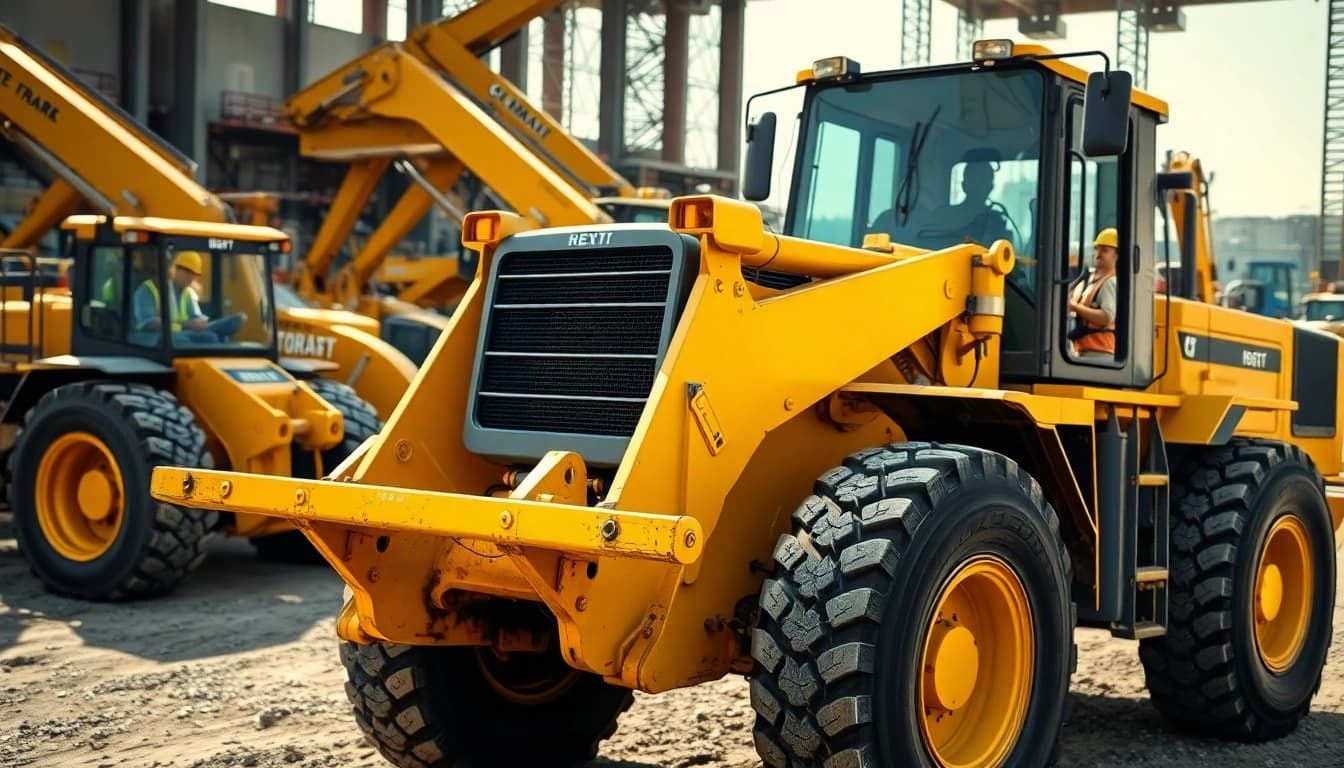 Radlader mieten Hannover für Bau und Landwirtschaft