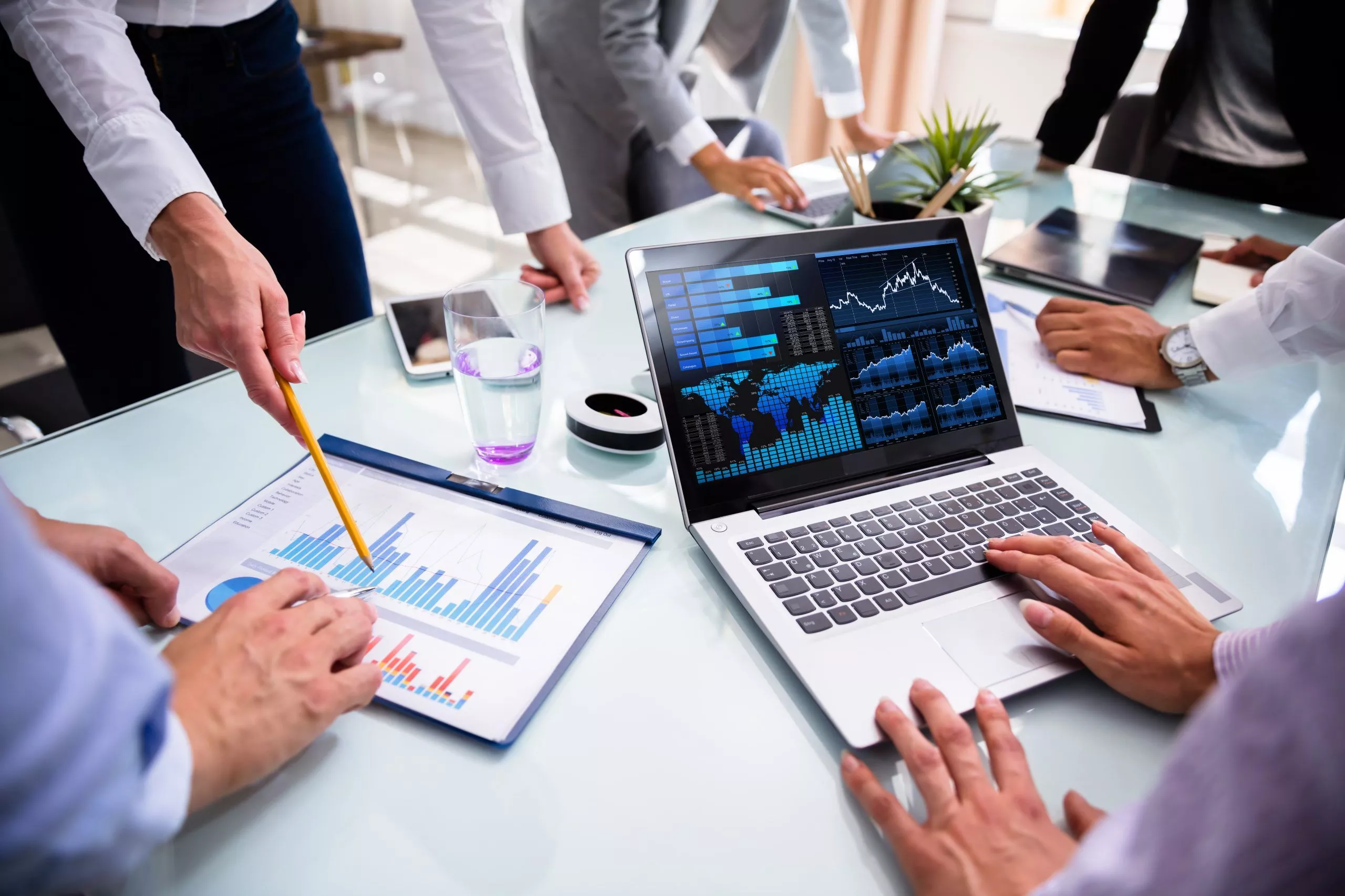 Blick auf den Forex-Spot-Handel