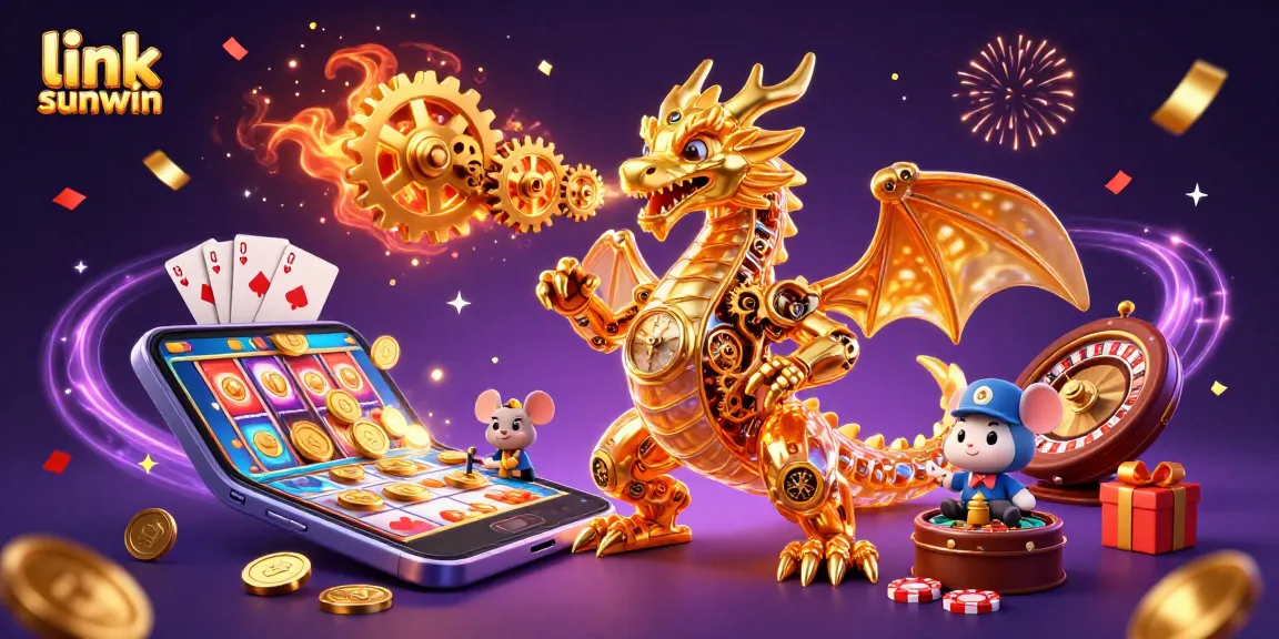 Play slots and win big with link sunwin in a magical 3D casino setting full of excitement.