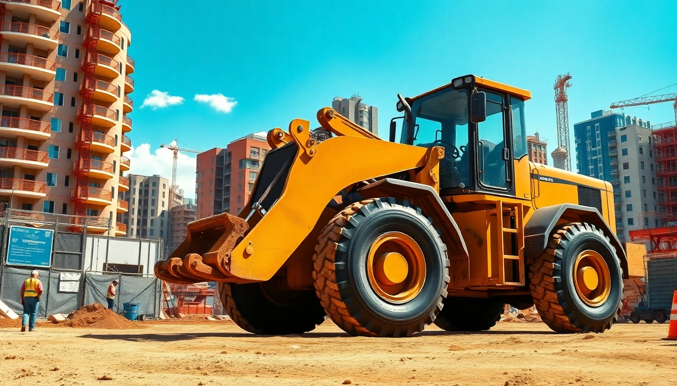 Radlader mieten Hannover für Bau und Landwirtschaft